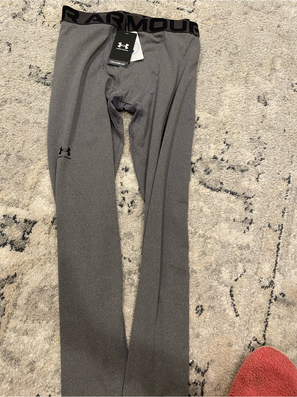 Under Armour Gray ColdGear Fitted Compression Leggings